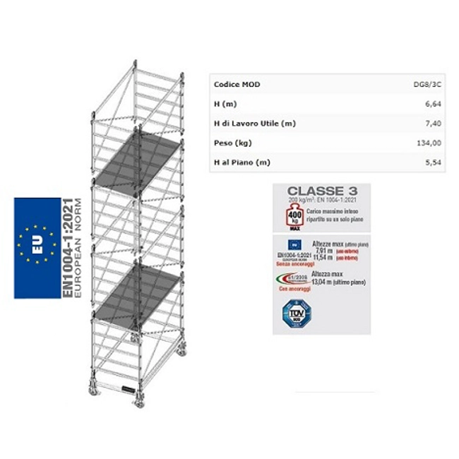 Vendita online Trabattello Doge80 DG8/2CEN22